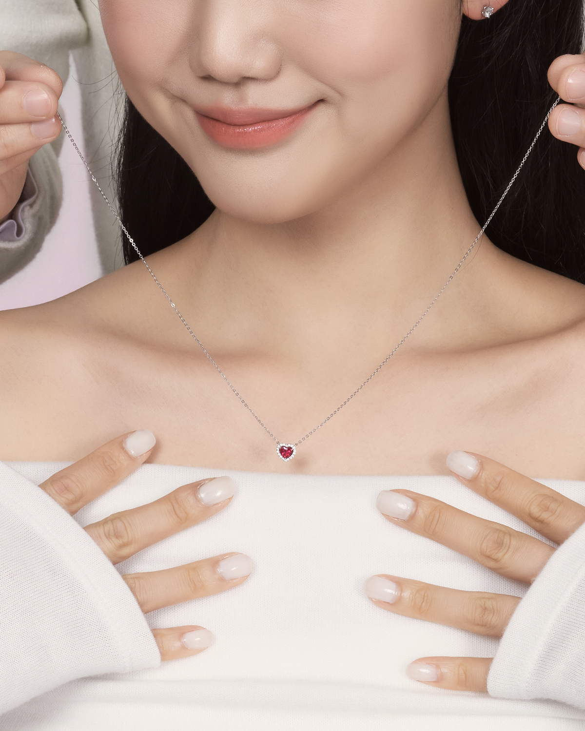 루비 인 러브 목걸이 (한정판)