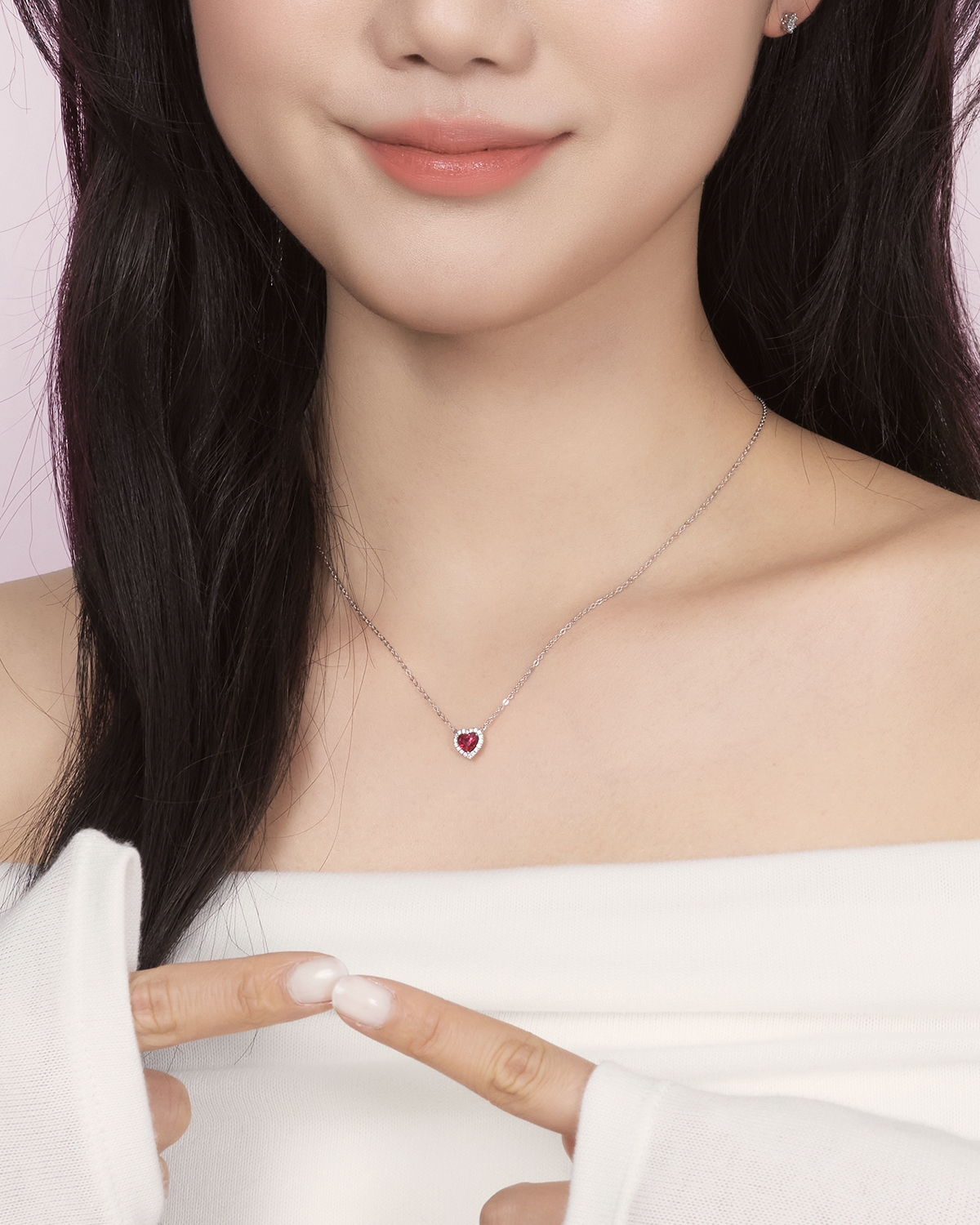 루비 인 러브 목걸이 (한정판)